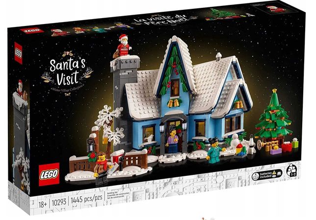 NOWE LEGO Creator Expert 10293 Wizyta Świętego Mikołaja