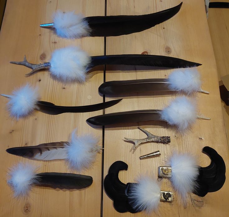 Pióra do kapelusza góralskiego