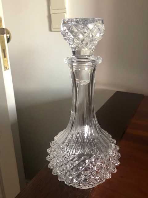 Encantadora garrafa de cristal d'Arques