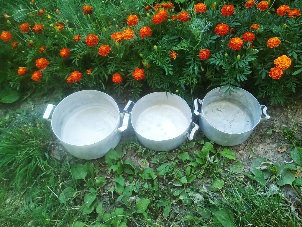 Кастрюли алюминиевые 3.5 л. . СССР.