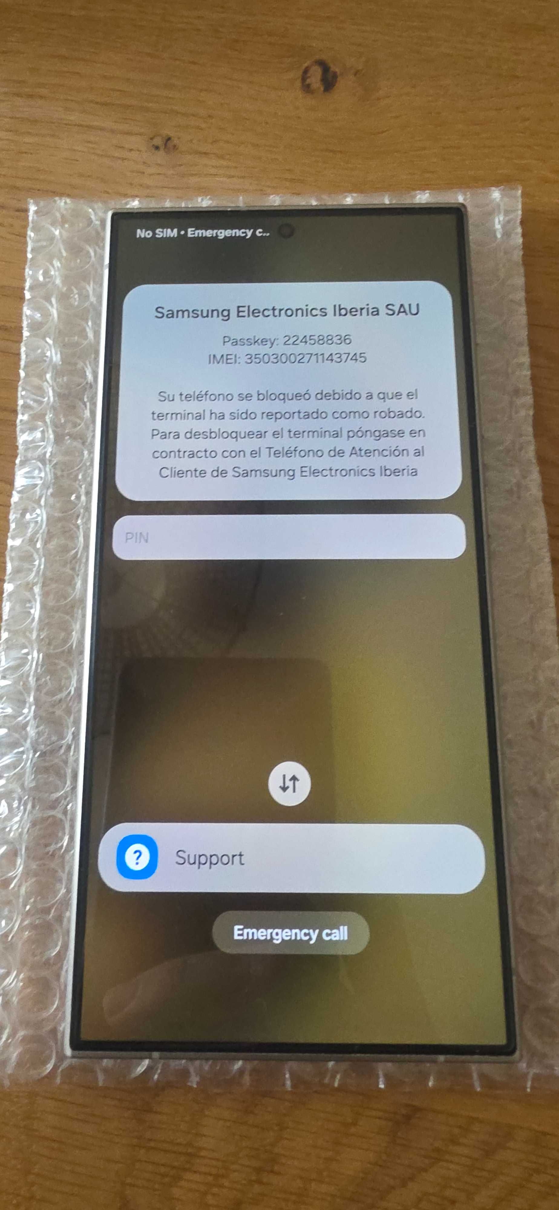 Samsung S24 Ultra 512gb bloqueado