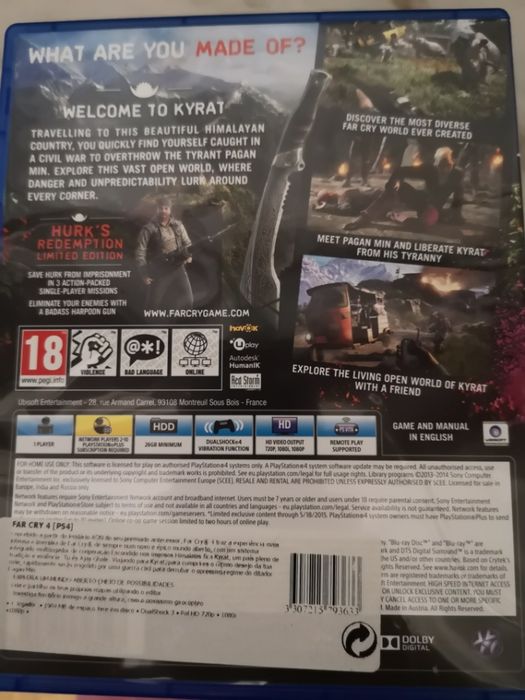 FarCry 4 - Limited Edition (Portes Incluídos)