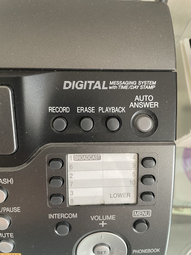 Радиотелефон-факс Panasonic KX-FC966 + бумага для факса