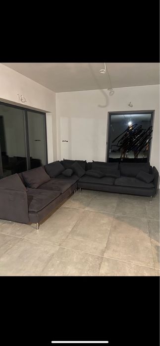 Pokrycie sofy/kanapy IKEA Soderhamn grafit/antracyt 6 osobowa
