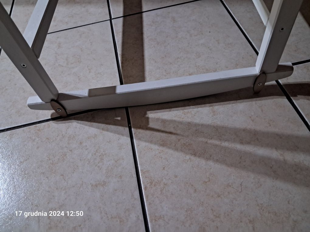 Kołyska kosz mojżesza z bujanym stelażem