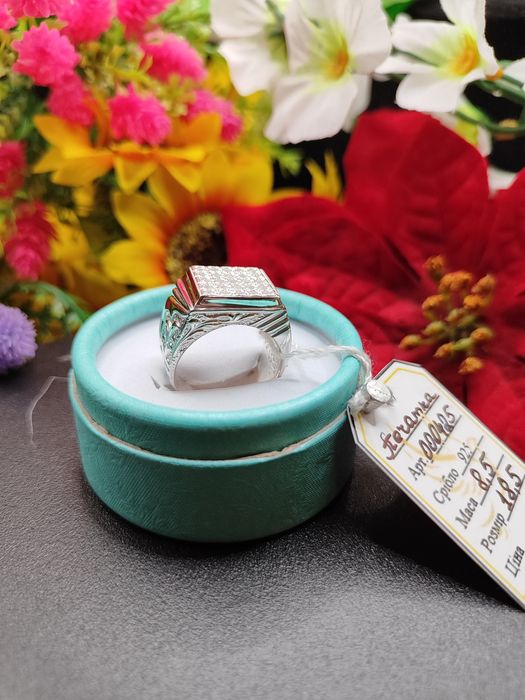 Серебряная печатка