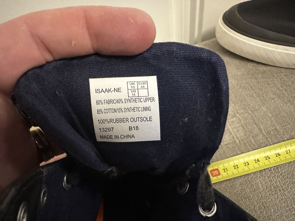 Wysokie sneakers buty męskie POLO Ralph Lauren  brązowe. Super wygodne