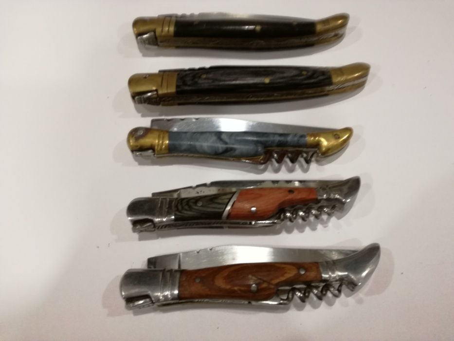 Canivetes-Lote de 5 Canivetes "Laguiole" de coleção-Preço Unitário