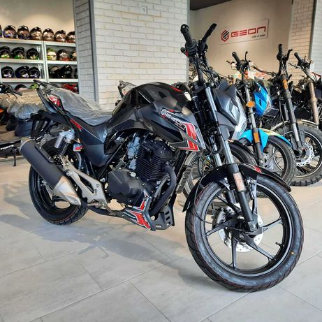 Мотоцикл дорожній, спорт Geon CR6z чорний, 250 кубів, новий, гарантія