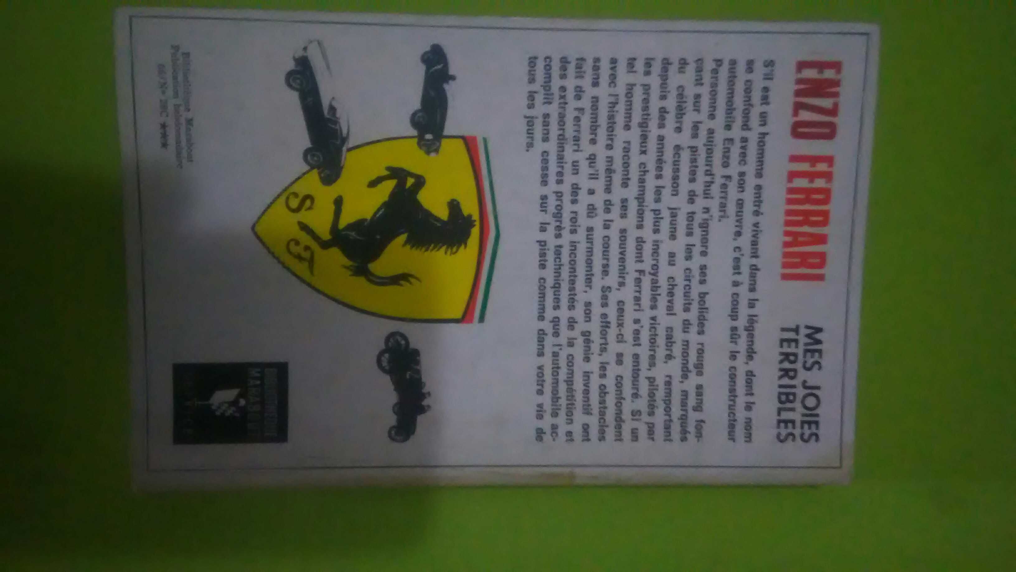 Livro enzo ferrari