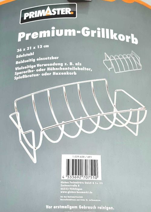 Підставка під ребра мясо для гриля Weber барбекю копчення Primaster