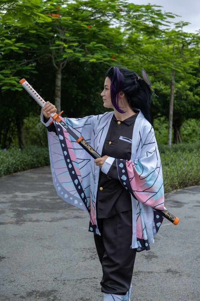 Miecz Katana Demon Slayer Shinobu Kocho's Drewniany JT10658BK