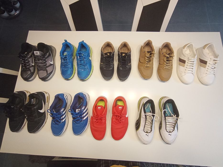 Conjunto de tênis várias marcas