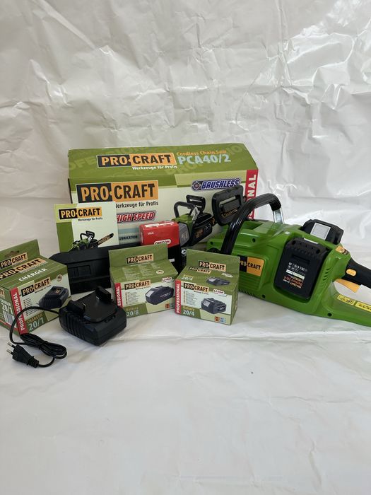 Акумуляторна ланцюгова пила ProCraft PCA40/2 ( різна комплектація)