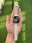 Apple Watch 8 starlight silver srebrny cellular LTE