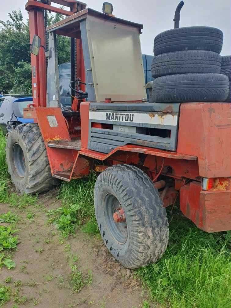 Wózek widłowy widlak Manitou terenowy, sprawny, 4t udźwigu, dowóz 30km