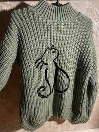 теплий вʼязаний светр