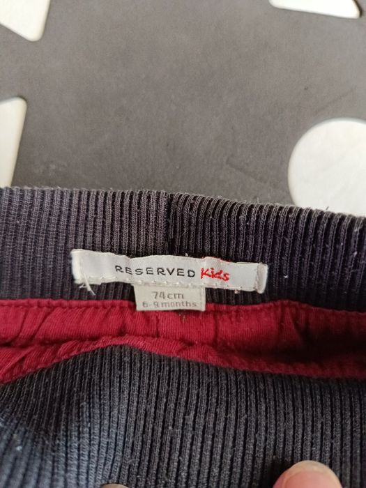 Spodnie niemowlęce Reserved rozmiar 74