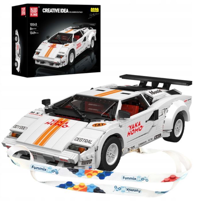 Klocki 1495 el. Sport Bull pojazd sportowy Mould King 10045s