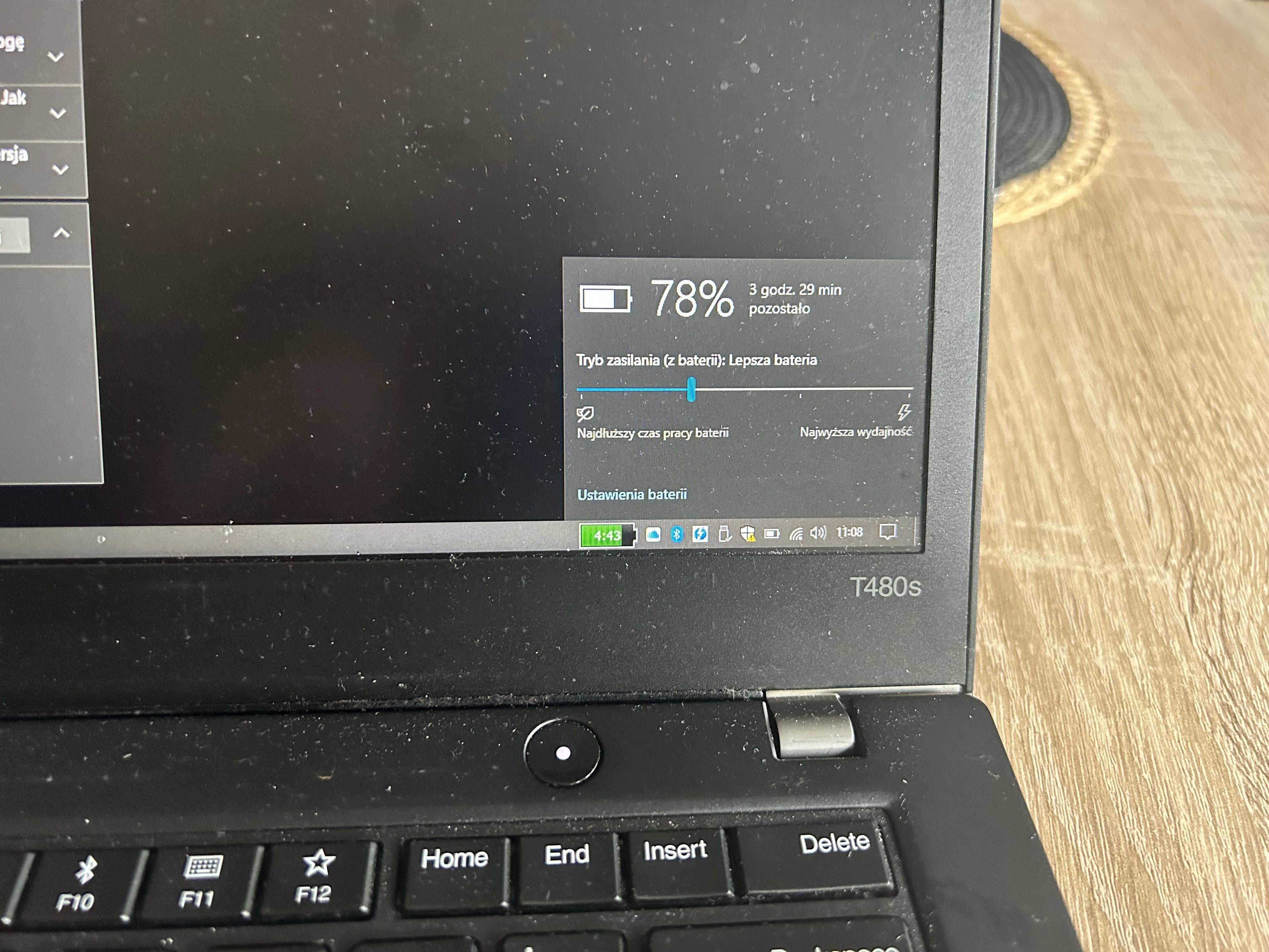 Lenovo ThinkPad T480s i7 8550U 16bg dysk 512gb