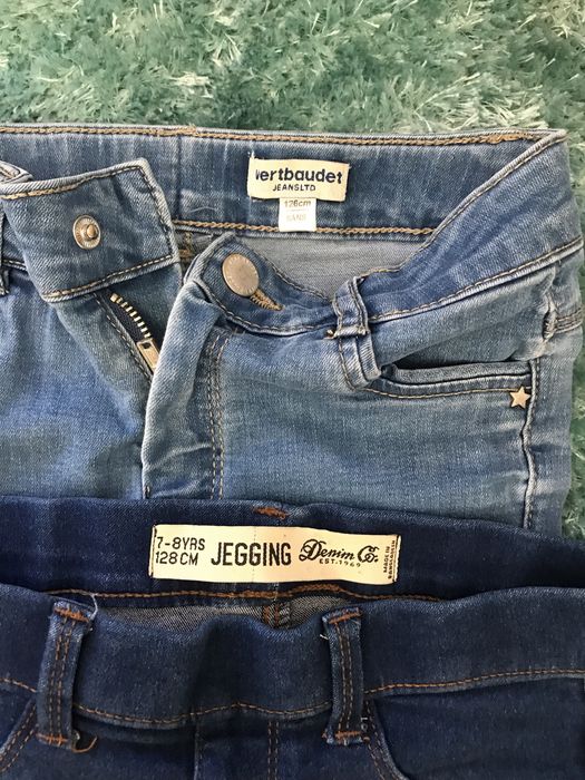 Calças menina 7/8 anos