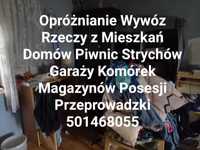 Opróżnianie Mieszkań Domów Piwnic Garaży Przeprowadzki