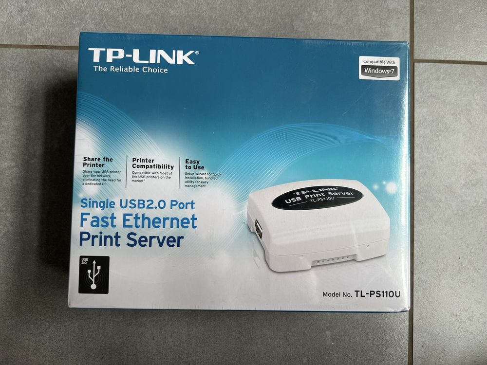 Serwer druku TP-Link TL-PS110U printserver NOWY