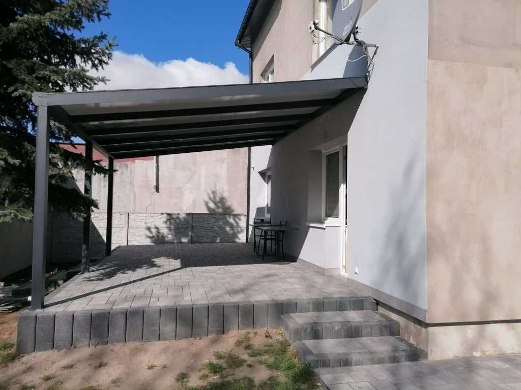 Zadaszenie aluminiowe PRO z dachem poliwęglanowym 300x1206 m