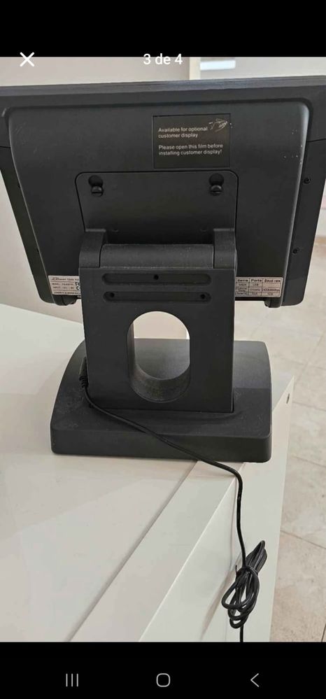 Terminal POS Zonerich – Ótimo estado, pronto para uso