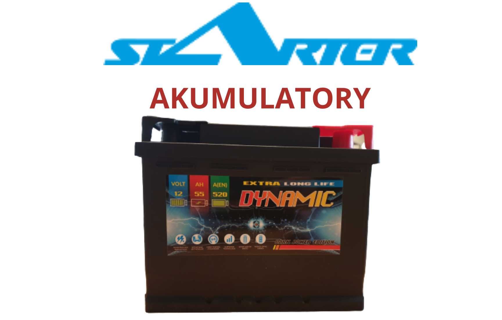 Akumulator DYNAMIC 12V 55Ah 520A Kielce