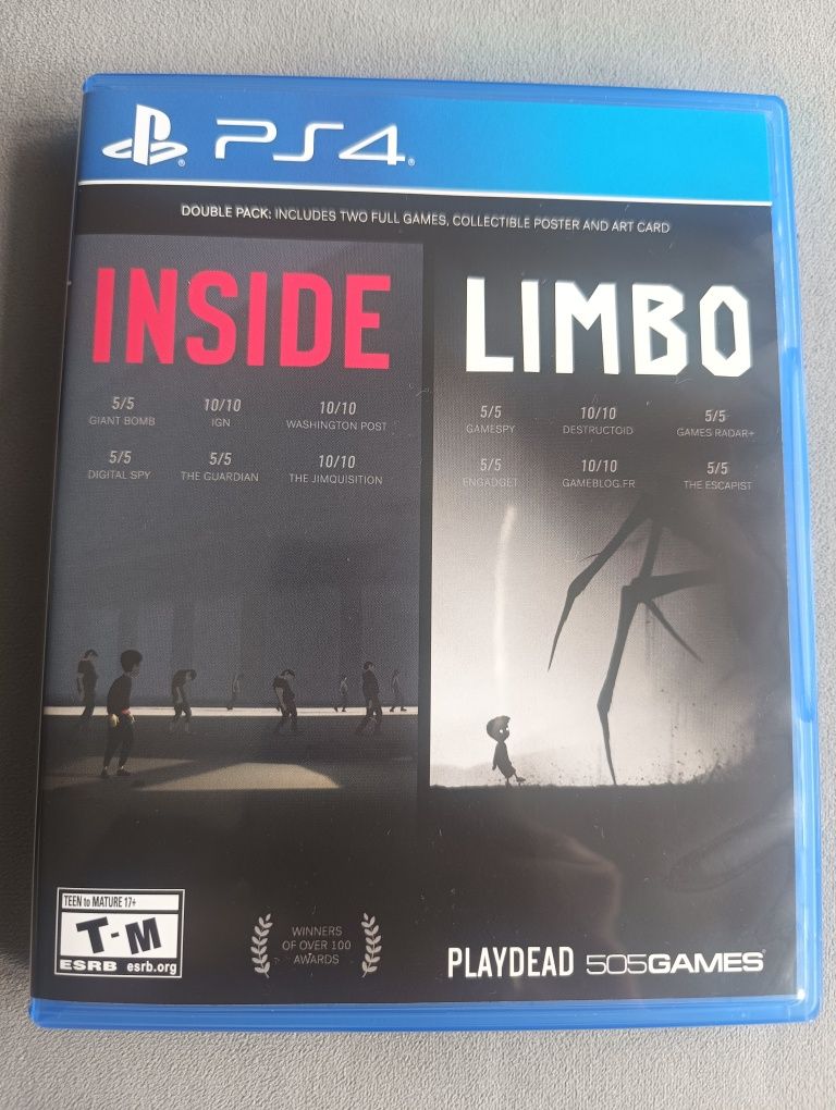 Inside Limbo Double Pack PS4 PS5 PL | Używany! + dodatki