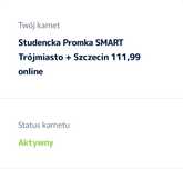 Karnet studencki Zdrofit