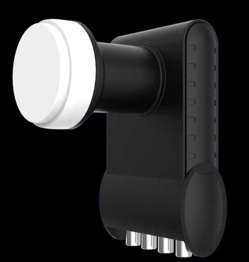 Inverto Pro Quad High Band Circular 40 mm LNB.