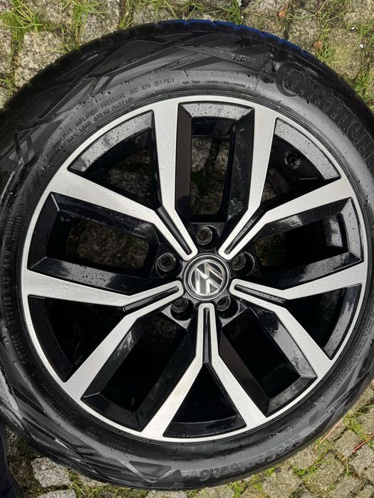 Felgi koła aliminiowe 17 Passat B8  opony letnie continental