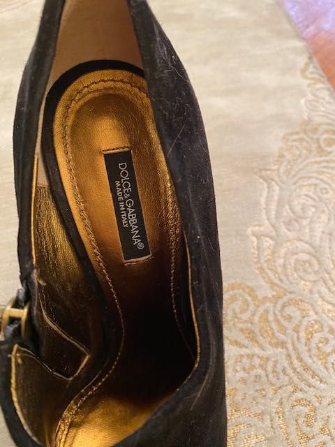 Полуботинки  Dolce&Gabbana ( оригинал ) Италия  , р 38