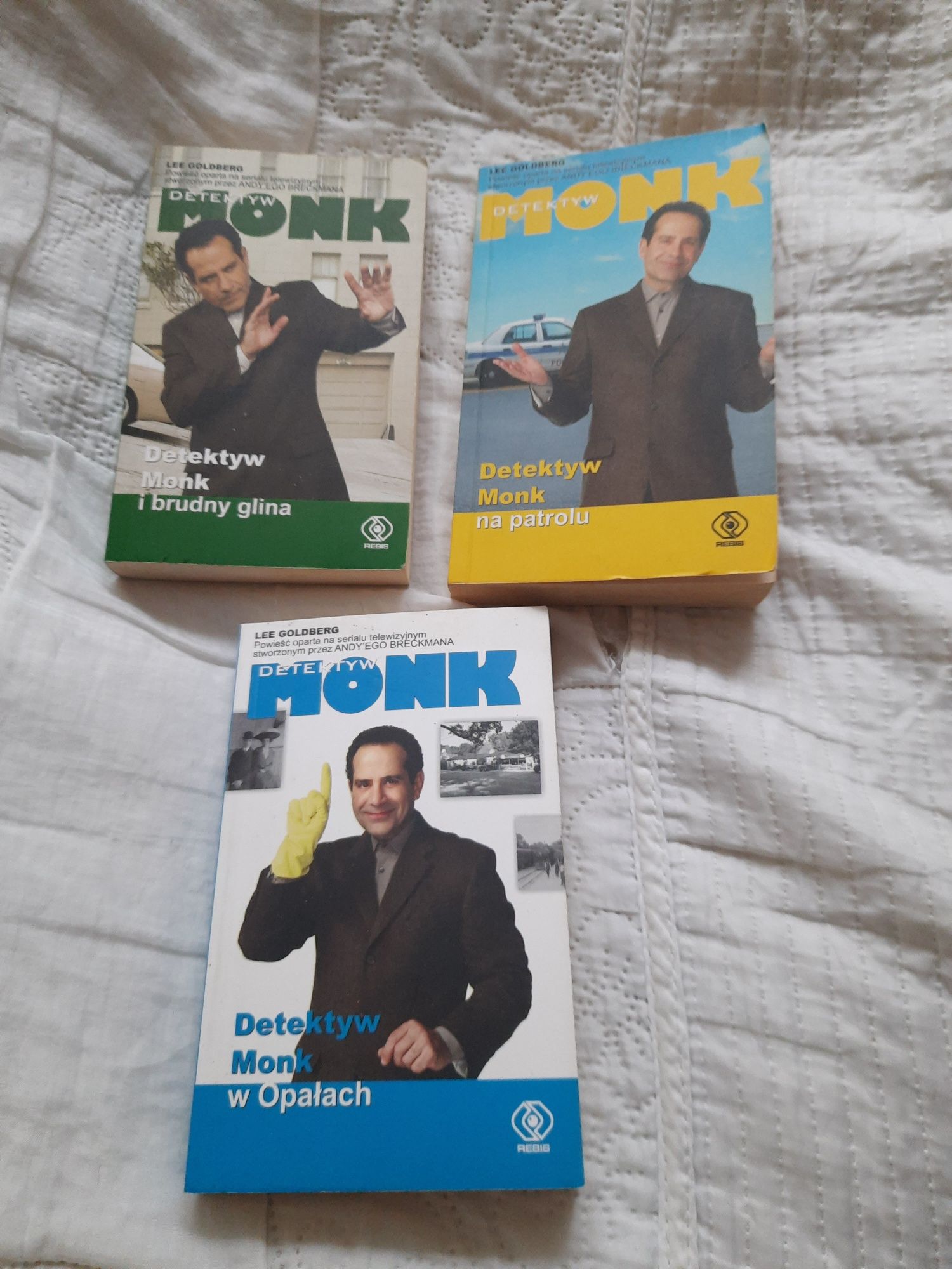 Książki z serii Detektyw Monk