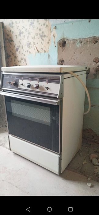 Газова плита часів СССР.(експортний варіант)