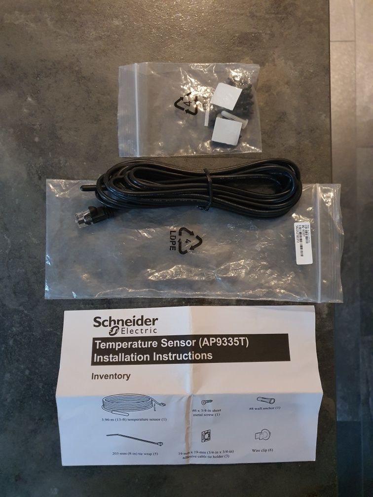 Czujnik temperatury schneider AP9335T