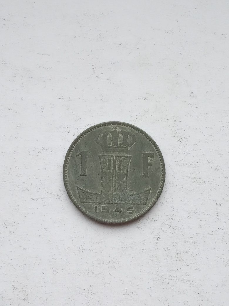 1 франк 1945 г. Бельгия