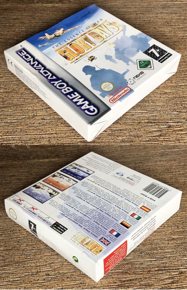 NOWA gra Glory Days Essence of War Nintendo Game Boy Advance box retro