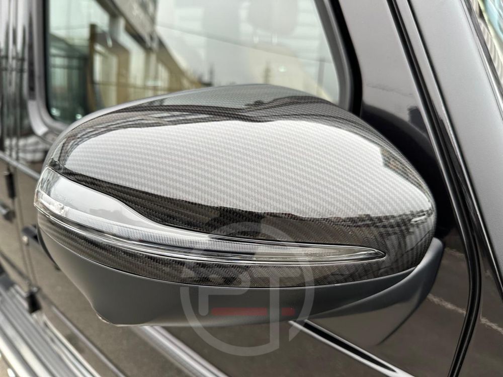 Карбон пакет G63 AMG Mercedes W465 Бампер Клыки Запаска Молдинги