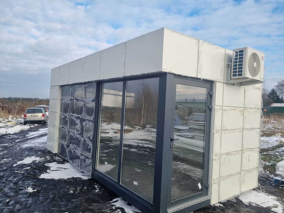 Kontener PRODUCENT Biurowy Socjalny Budowlany Magazynowy WC Letniskowy