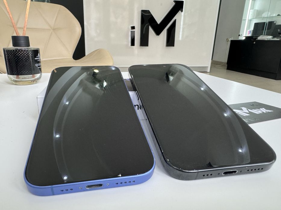 iPhone 16 256Gb Ultramarine, 16 Pro 256Gb Black Titanium Фізична Сім