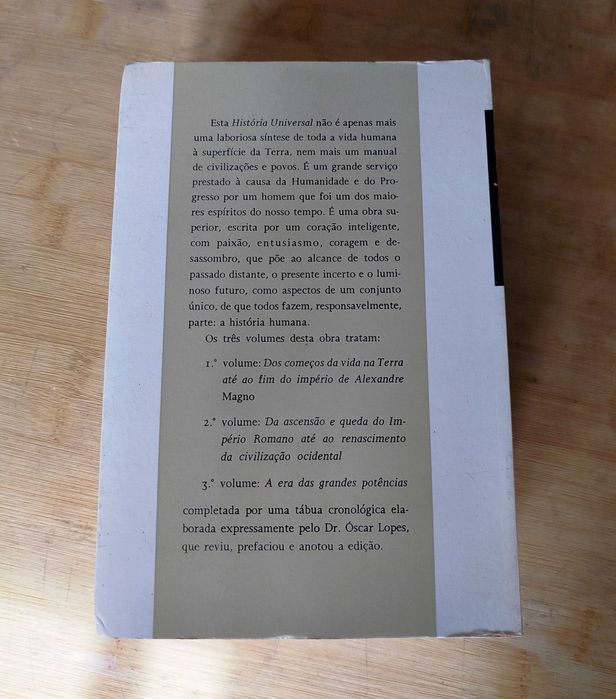 História Universal de H. G. Wells (I, II e III Volume)