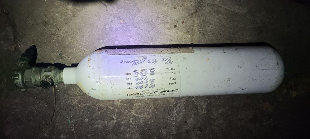 Баллон огнетушителя СО2, кислородный 3л медицинский
Рабоче