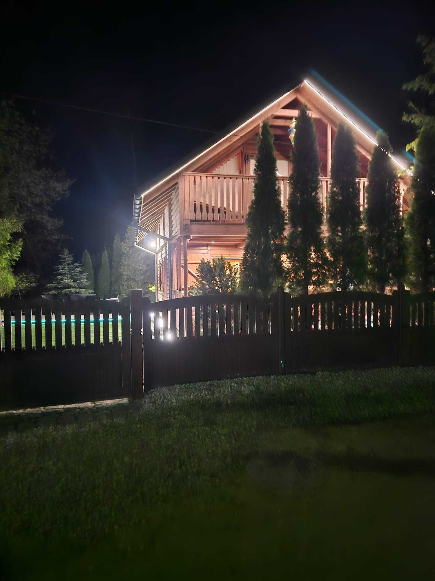 DOMEK  z jacuzzi w Przyjezierzu-terminy wrzesien/pazdziernik