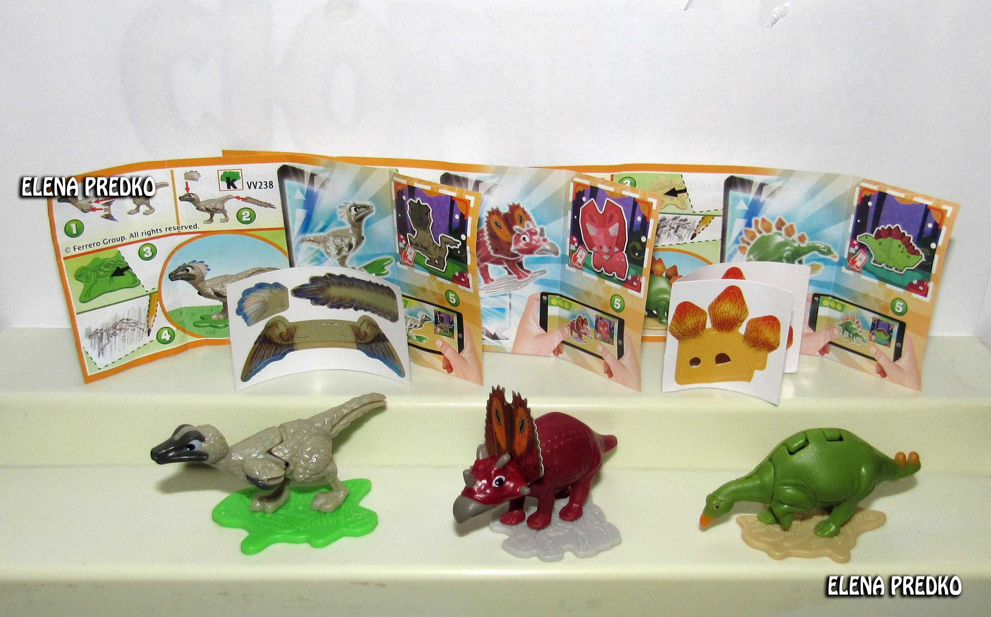 Динозавры Юрский период  киндер джой новая серия игрушки дино животные