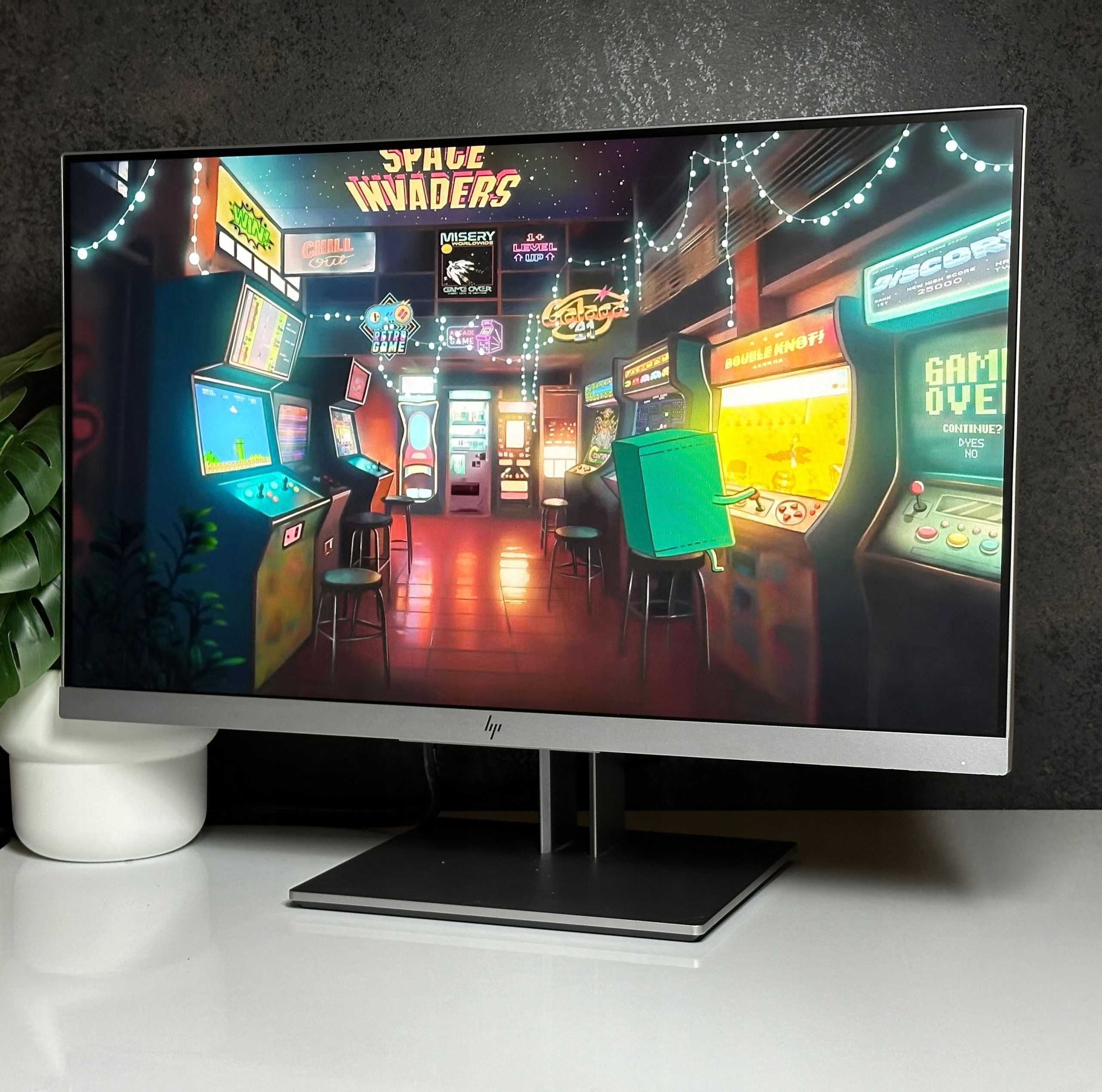 Twoje Okno na świat! Bezramkowy Monitor HP E243 FHD HDMI 24" + Zestaw