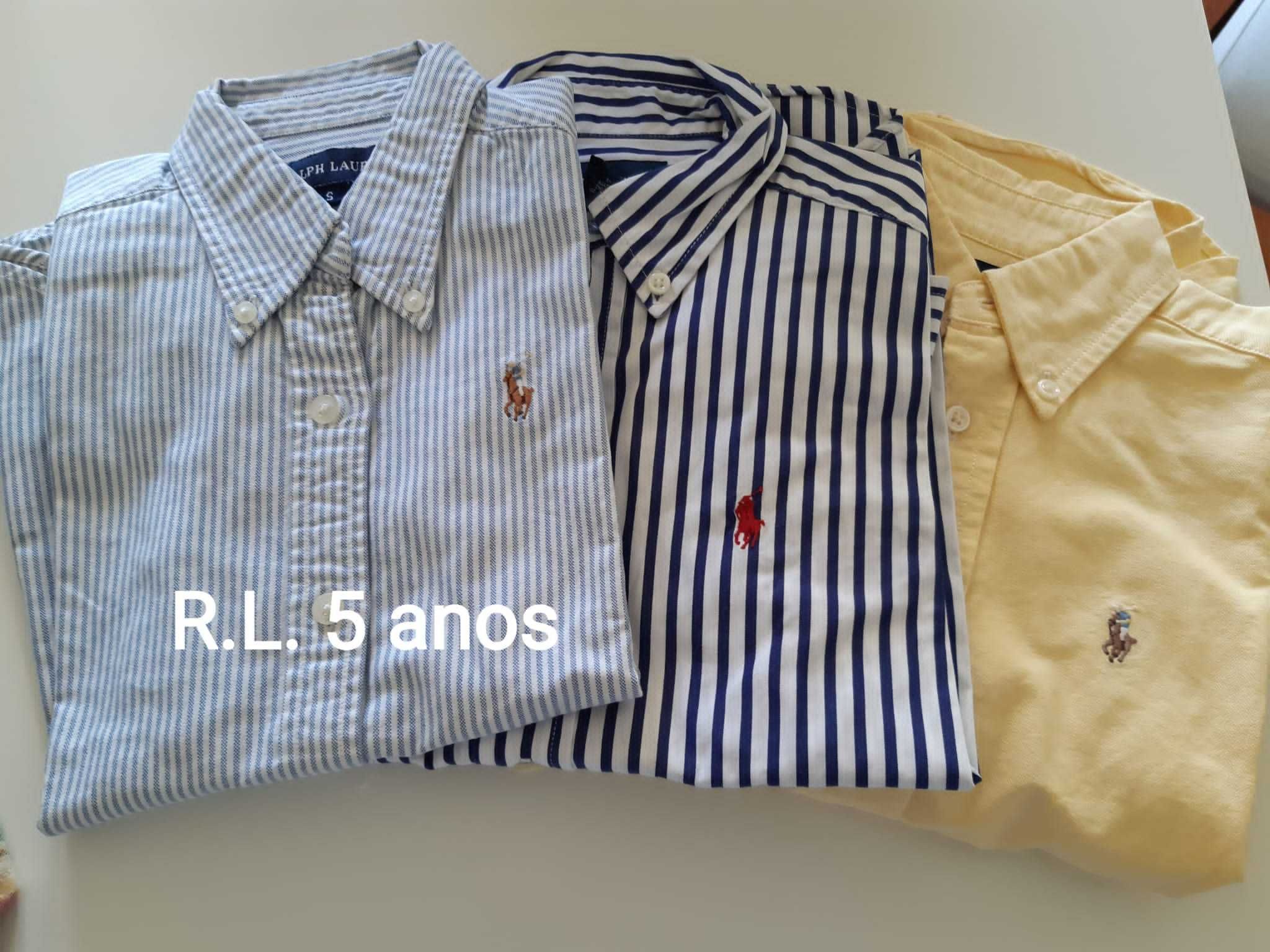 Roupas de marca originais 5 anos