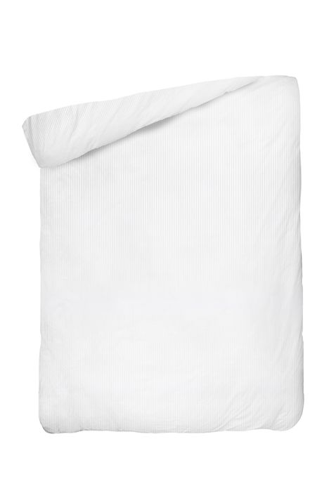 PROMOCJA -10% Poszwa Hotelowa Adamaszek biała 140x200 wzór 4mm